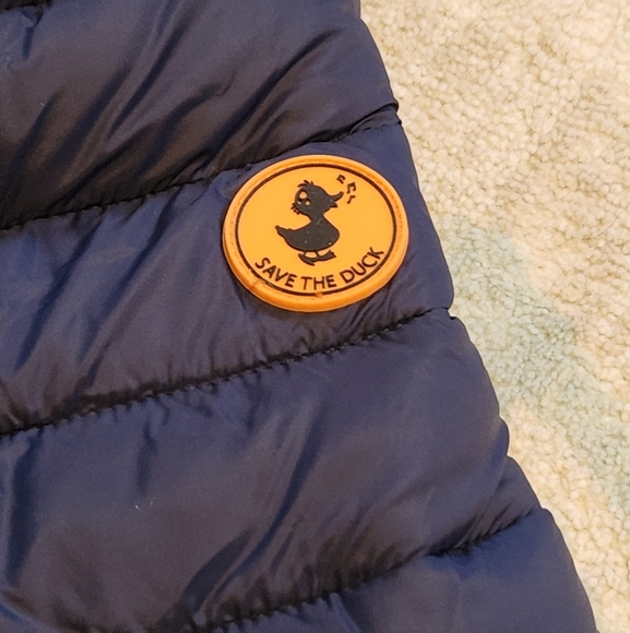 Save The Duck Puffer Jacket. Size XL. Navy. NWT - Picture 6 of 9